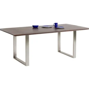 Fashion KARE Design Table Symphony Dark Chrome 200x100