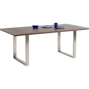 New KARE Design Table Symphony Dark Chrome 160x80