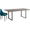 Outlet KARE Design Table Symphony Dark Crude Steel 160x80