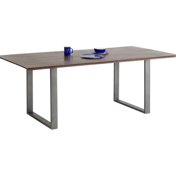 table_symphony_dark_crude_4-1.webp Outlet KARE Design Table Symphony Dark Crude Steel 160x80