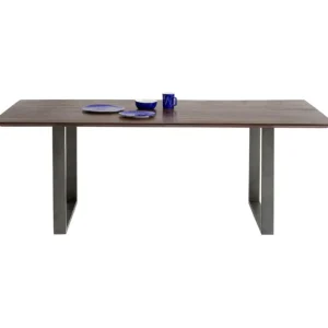 Hot KARE Design Table Symphony Dark Crude Steel 200x100