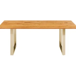 Outlet KARE Design Table Symphony Oak Brass 200x100