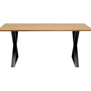 Discount KARE Design Table Symphony Oak Cross Black 200x100cm