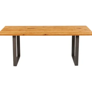 Discount KARE Design Table Symphony Oak Crude Steel 200x100