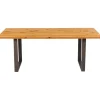 Hot KARE Design Table Symphony Oak Crude Steel 180x90