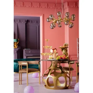 Sale KARE Design Table Volcano Gold Ø120cm
