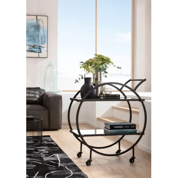 tray_table_loft_black_1.webp Fashion KARE Design Tray Table Loft Black