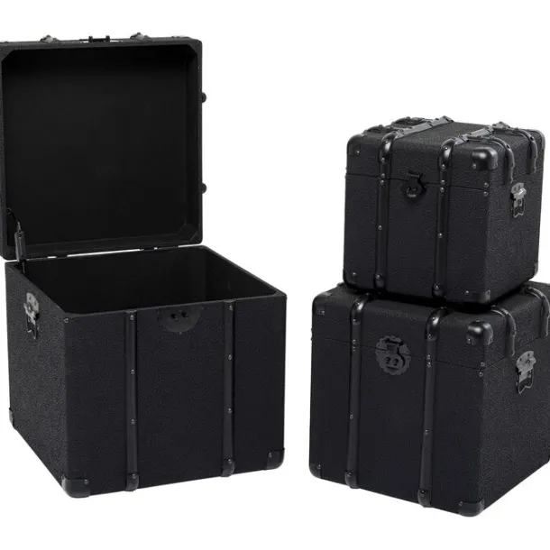 trunk_voyage_black_set_4.webp Online KARE Design Trunk Voyage Black (3/Set)