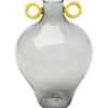 Fashion KARE Design Vase Amore Handle Grey 23cm