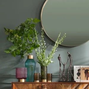 Fashion KARE Design Vase Barfly Light Blue 43cm