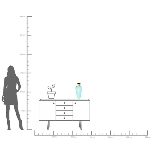vase_barfly_light_blue_cm_6.webp Fashion KARE Design Vase Barfly Light Blue 43cm