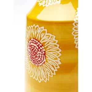 New KARE Design Vase Big Bloom Yellow 38cm