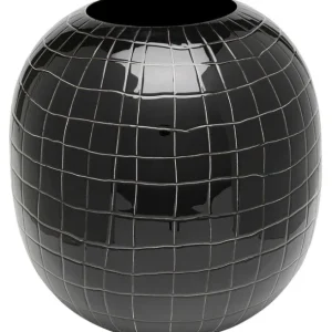 Outlet KARE Design Vase Black Mesh 26cm