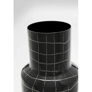 New KARE Design Vase Black Mesh 33cm