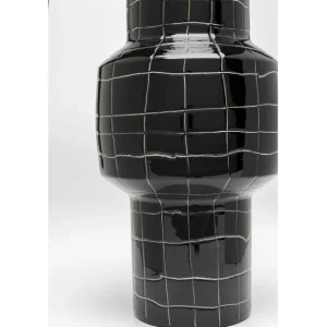 New KARE Design Vase Black Mesh 33cm