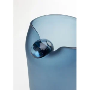 Discount KARE Design Vase Buckle Blue 33cm