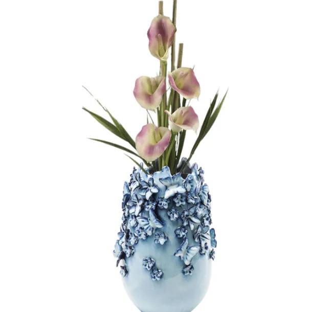 vase_butterflies_lightblu_0-1.webp Clearance KARE Design Vase Butterflies Lightblue 35cm