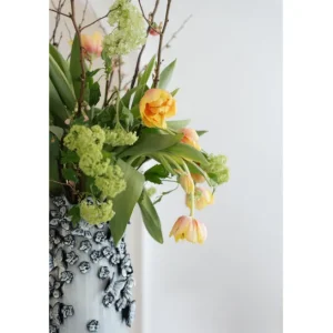 Online KARE Design Vase Butterflies Lightblue 50cm