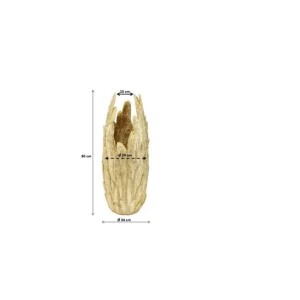 Sale KARE Design Vase Feathers Gold 80