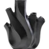 Discount KARE Design Vase Flame Black 25cm