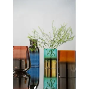 Best KARE Design Vase Glow Blue 30cm