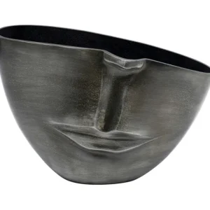 New KARE Design Vase Half Face Anthracite 31cm