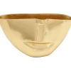 Fashion KARE Design Vase Half Face Gold 38cm
