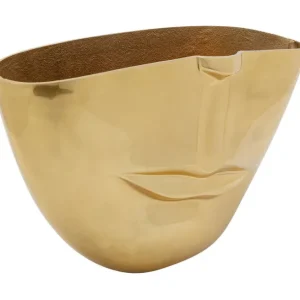 Sale KARE Design Vase Half Face Gold 46cm