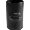 Discount KARE Design Vase Labbra Black 22cm