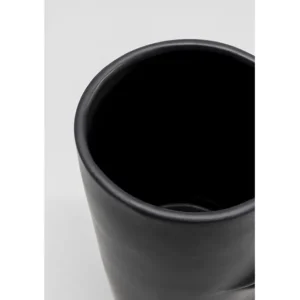 Discount KARE Design Vase Labbra Black 22cm