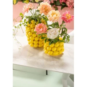 Clearance KARE Design Vase Lemon Juice 19cm