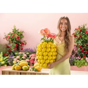 Fashion KARE Design Vase Lemon Juice 40cm
