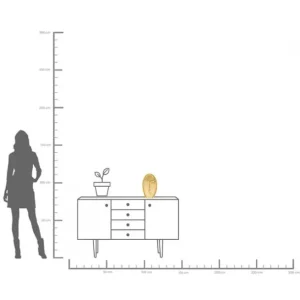 Online KARE Design Vase Mezzo Volto 35cm