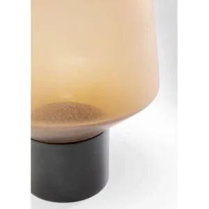 Best KARE Design Vase Noble Ring Amber Matt 26cm