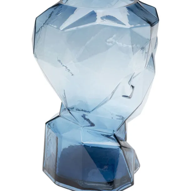 vase_prisma_face_blue_cm_3.webp Outlet KARE Design Vase Prisma Face Blue 30cm
