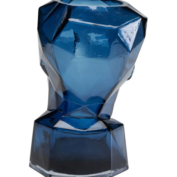 vase_prisma_face_blue_cm_4.webp Outlet KARE Design Vase Prisma Face Blue 30cm