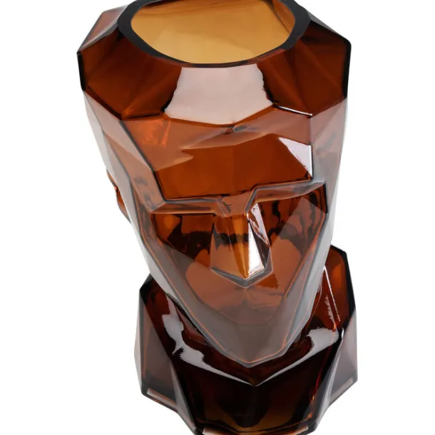 vase_prisma_face_brown_cm_5.webp Online KARE Design Vase Prisma Face Brown 30cm