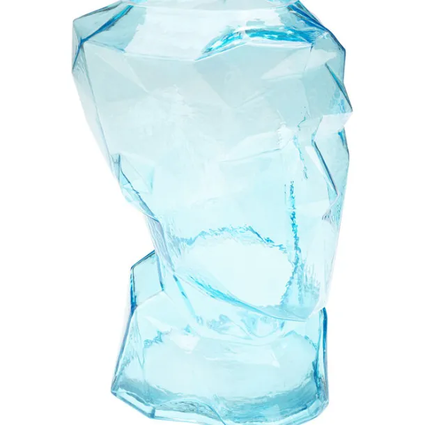 vase_prisma_face_light_bl_1.webp Discount KARE Design Vase Prisma Face Light Blue 30cm