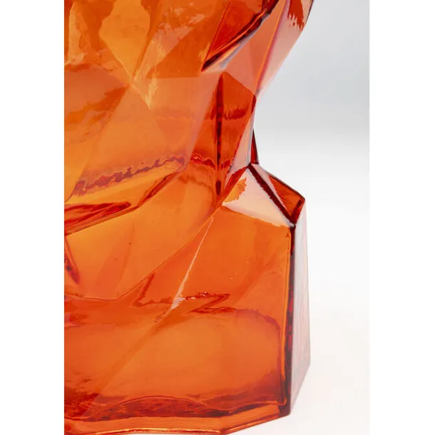 vase_prisma_face_orange_c_6.webp Outlet KARE Design Vase Prisma Face Orange 30cm