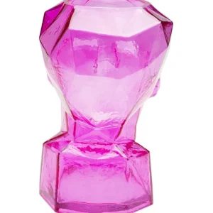 Online KARE Design Vase Prisma Face Pink 30cm
