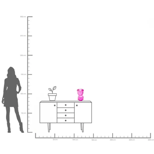 vase_prisma_face_pink_cm_4.webp Online KARE Design Vase Prisma Face Pink 30cm