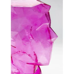 Online KARE Design Vase Prisma Face Pink 30cm