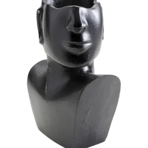 Sale KARE Design Vase Rostro Side Black 27cm