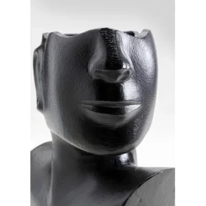 Sale KARE Design Vase Rostro Side Black 27cm