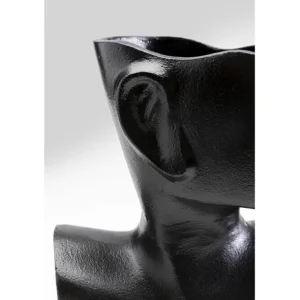 Sale KARE Design Vase Rostro Side Black 27cm