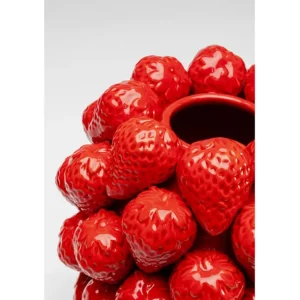 Hot KARE Design Vase Strawberries Red 30cm