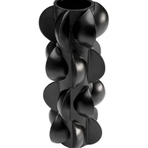 Clearance KARE Design Vase Viento Black 35cm