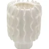 Online KARE Design Vase Viento White 26cm