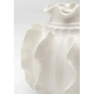 Online KARE Design Vase Viento White 23cm