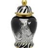 Best KARE Design Vase Zebra Face 38cm